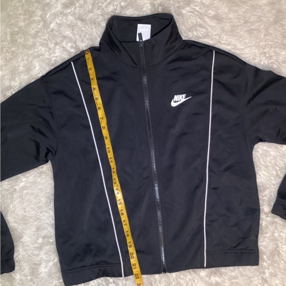 Nike black/white zip up jacket size small - Picture 8 of 9